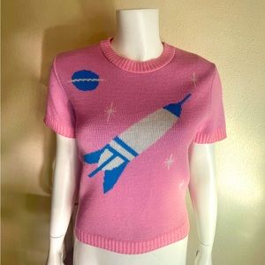 Rocket sweater short sleeve top